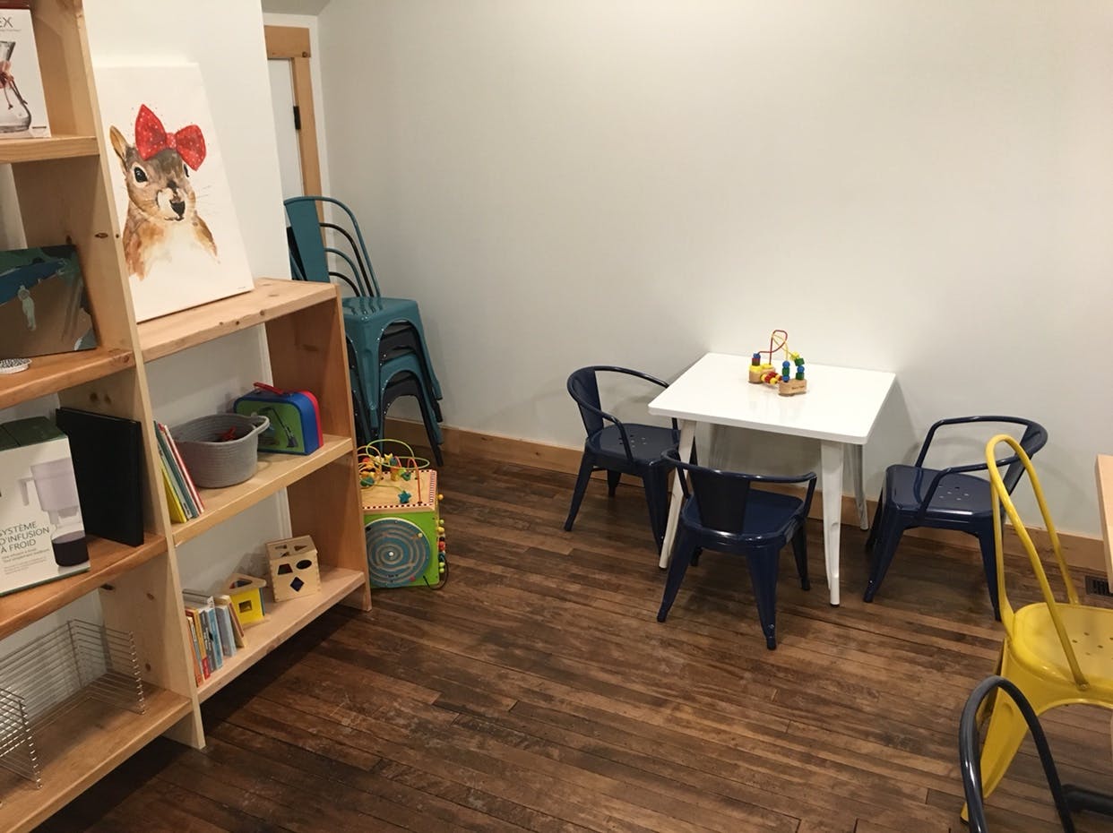 Small Kids Area With Puzzles Books And Games Winnie