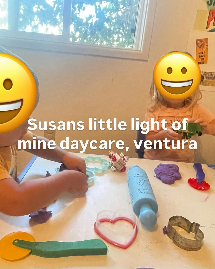 Children playing with clay and molding tools at a table