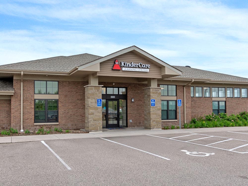 KinderCare Learning Center building exterior with parking lot