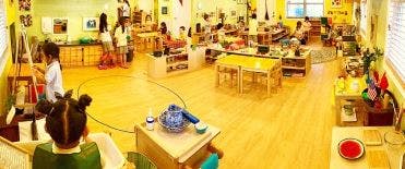 Children in a classroom