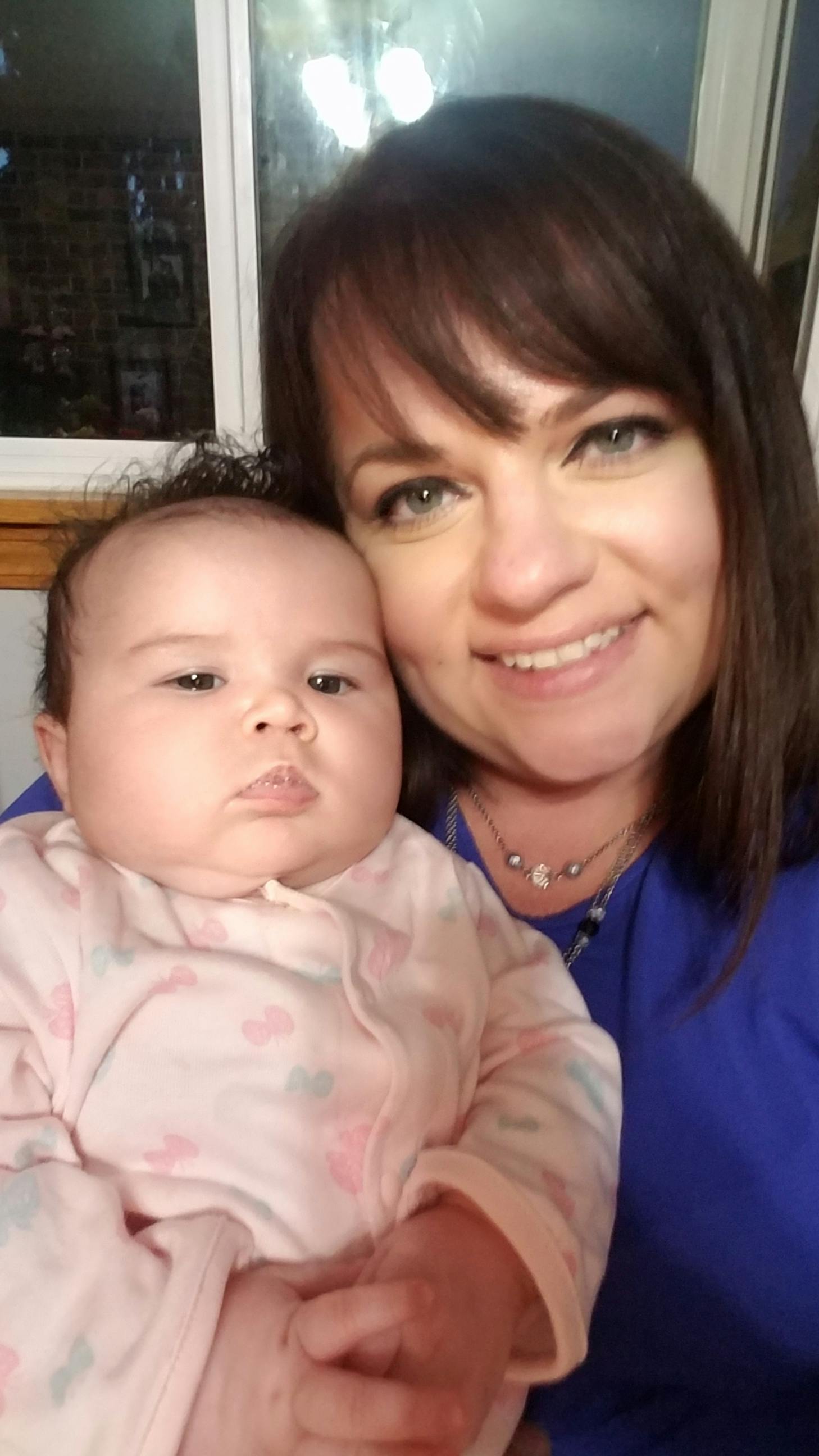 Person holding a child