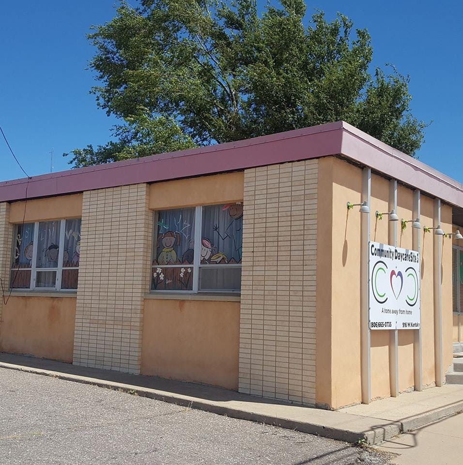Building with a sign that reads "Community Dental Care"