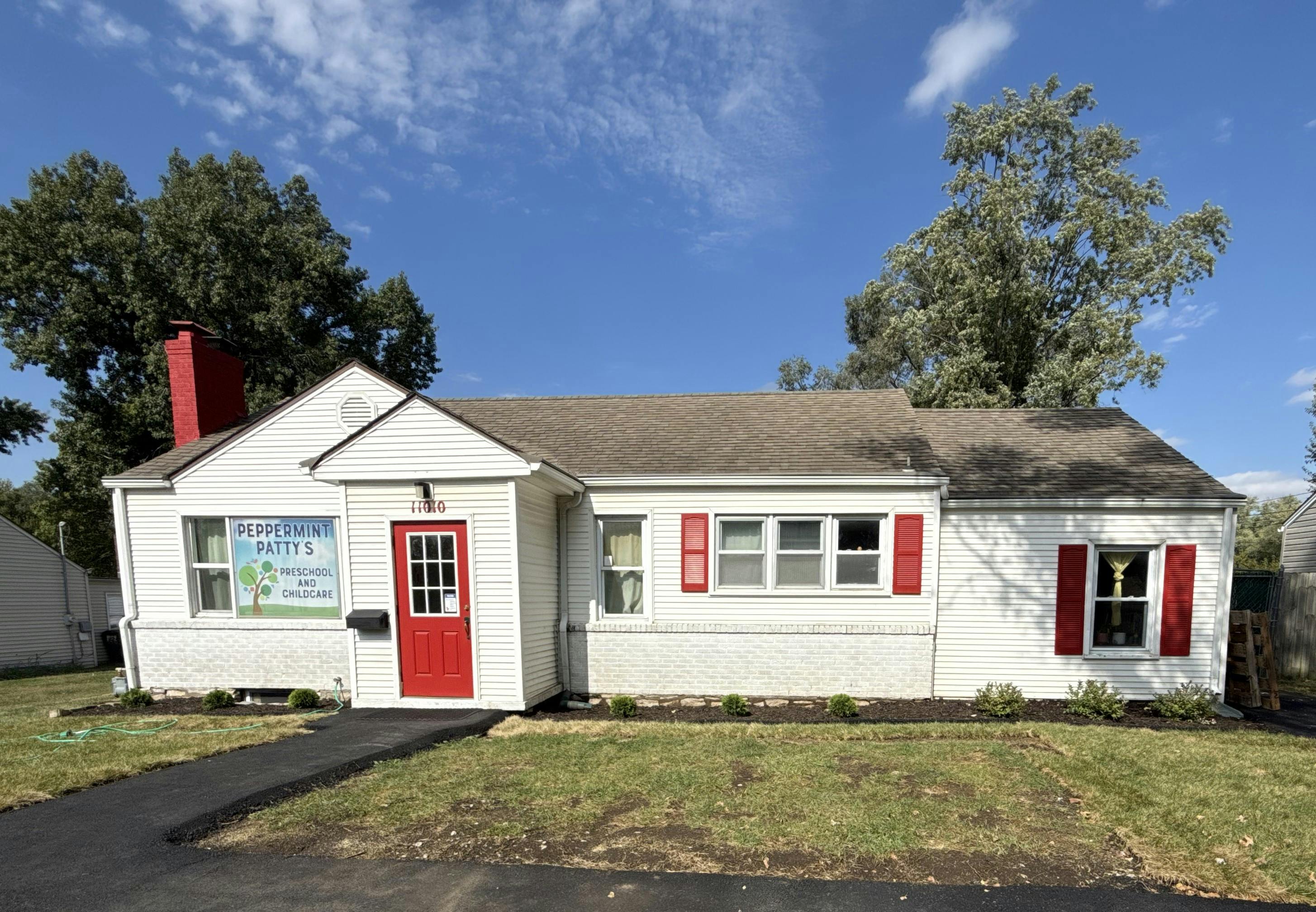 Exterior of Peppermint Patty's Preschool and Childcare building