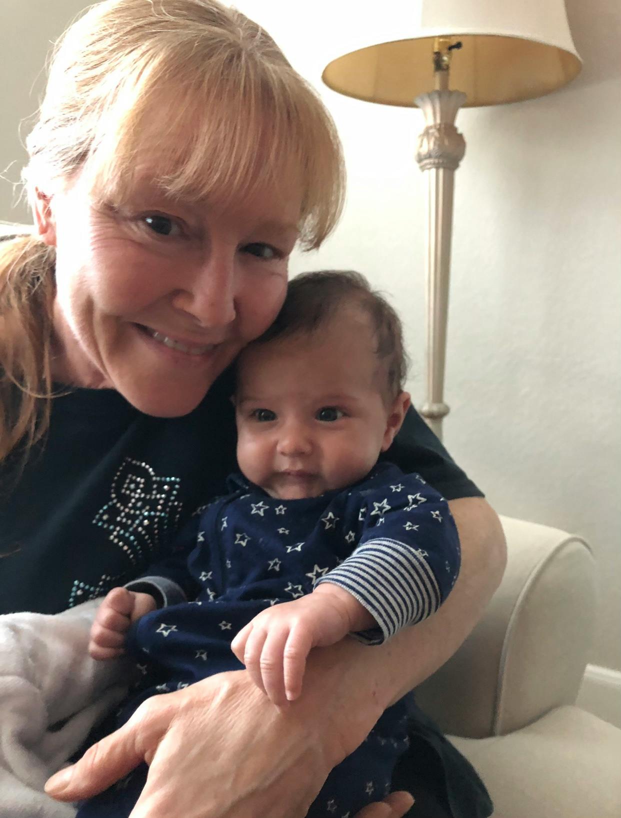 Person holding a child