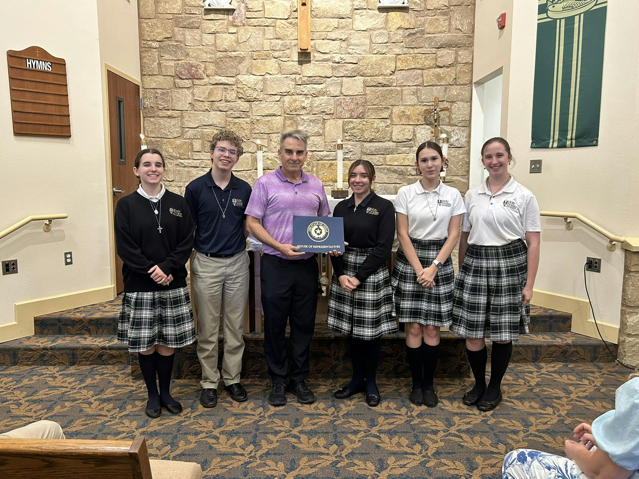 Holy Trinity Catholic High School in Temple, TX