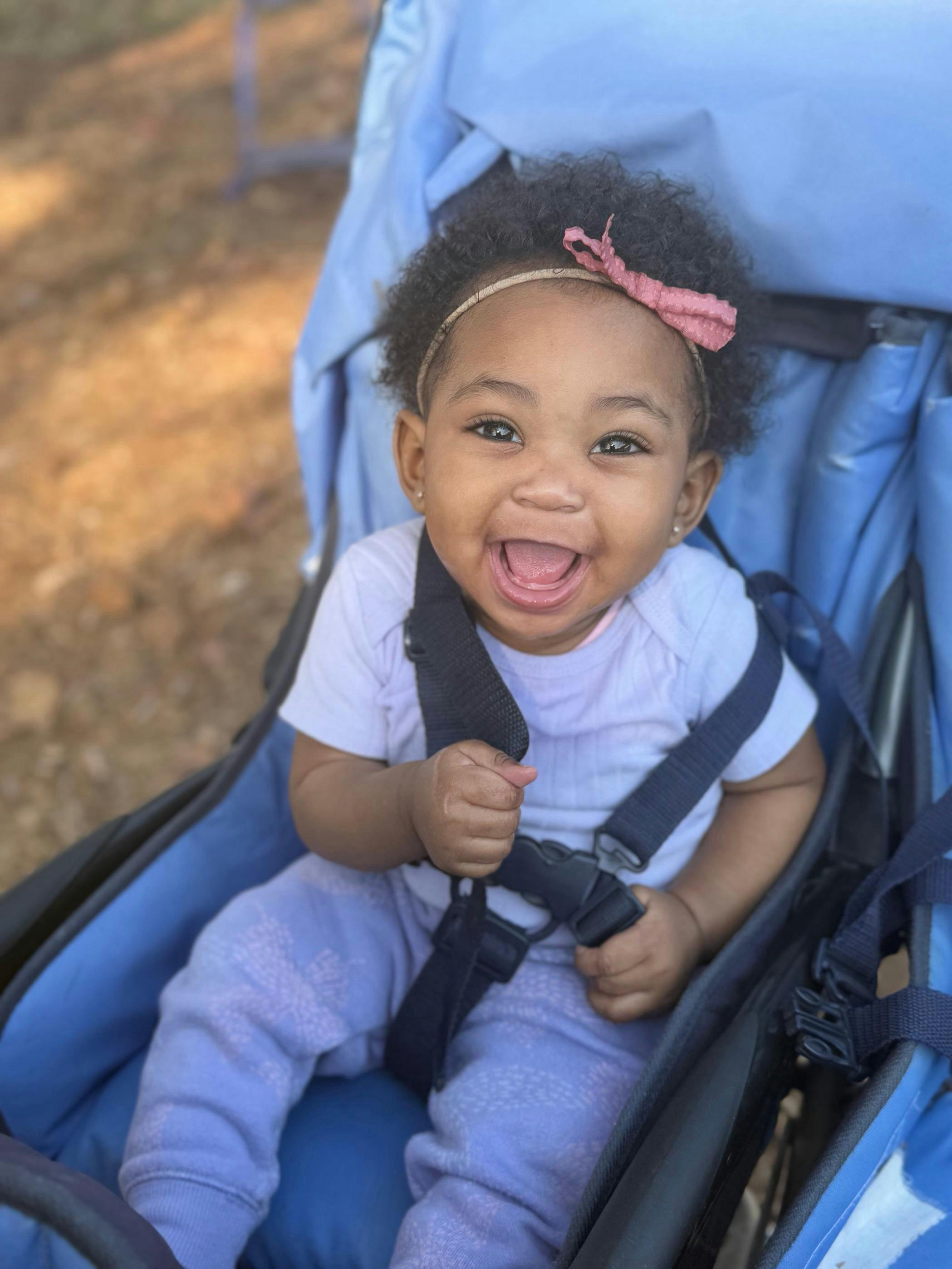 Child in a stroller