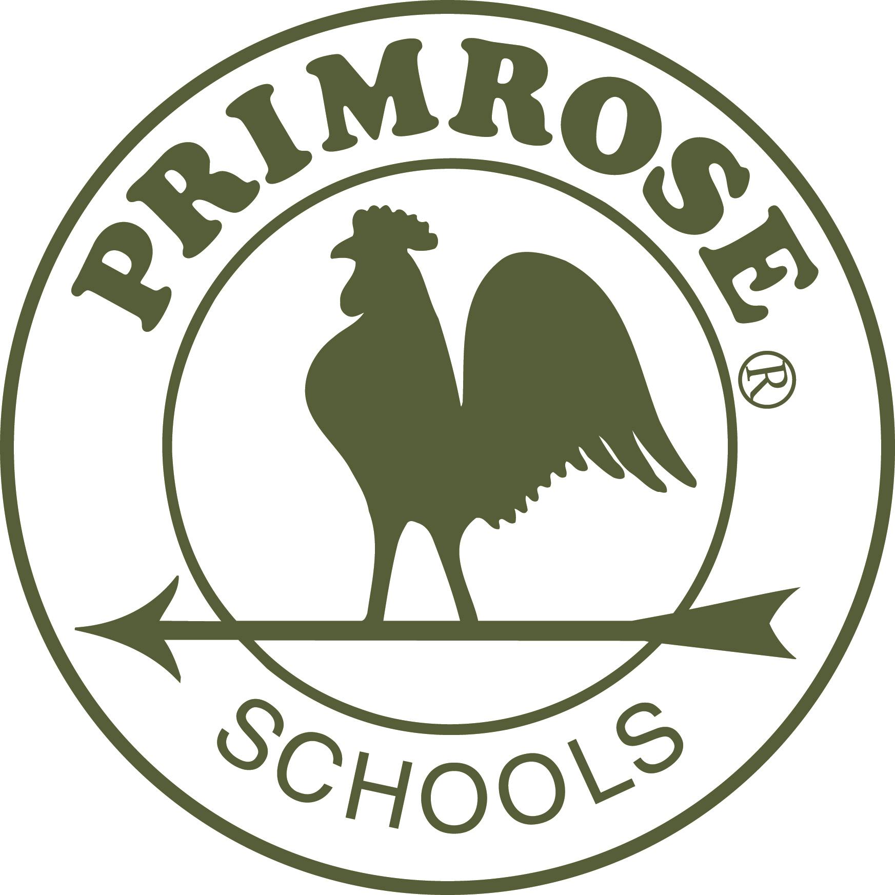 Primrose Schools logo with a rooster and weather vane