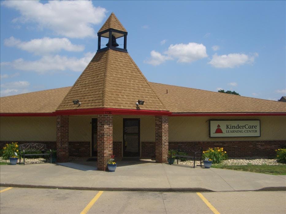 KinderCare Learning Center building with bell tower