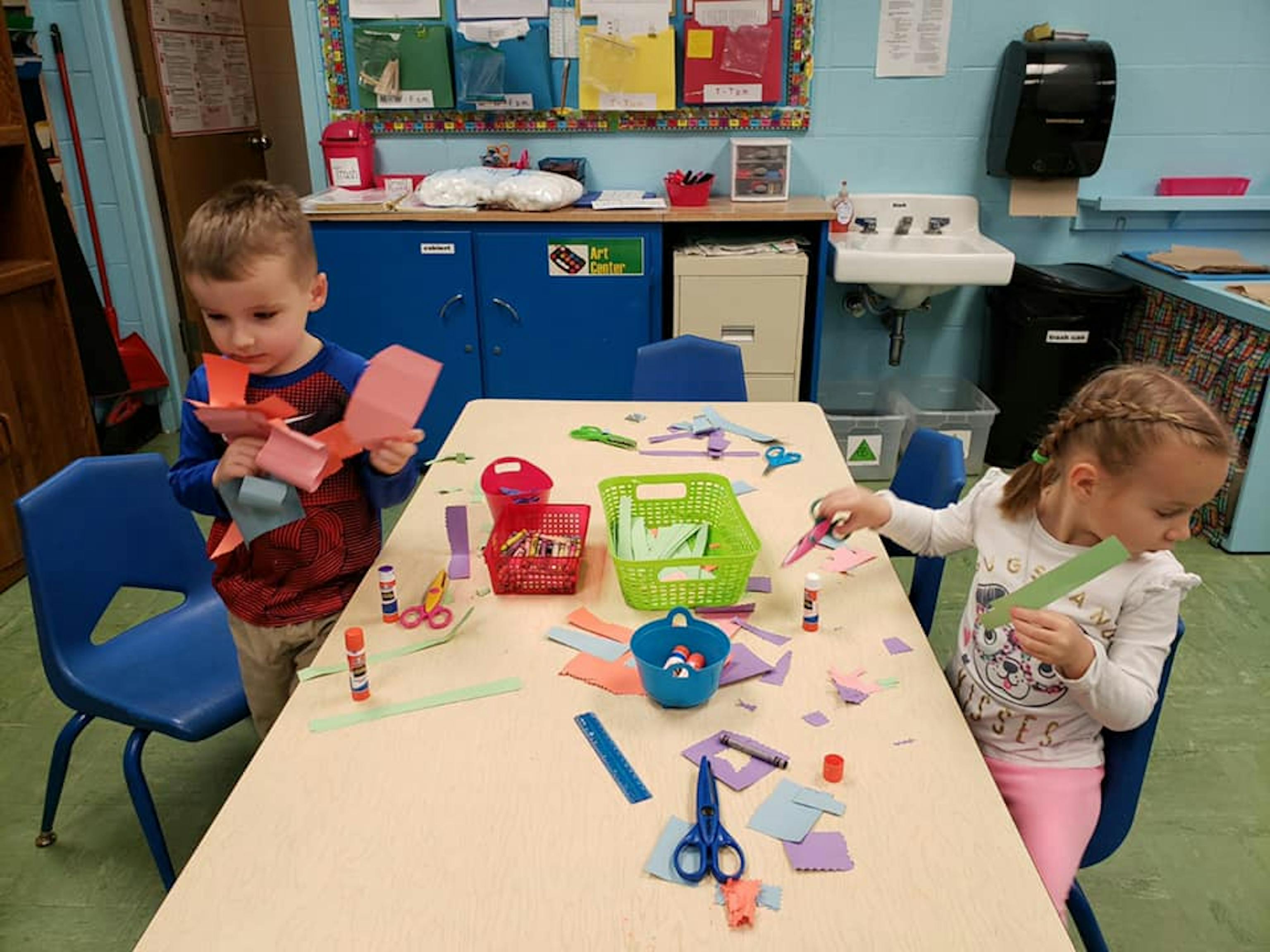 Preschool Centers In Classroom