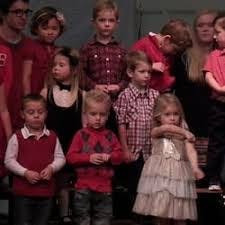 Group of children standing together