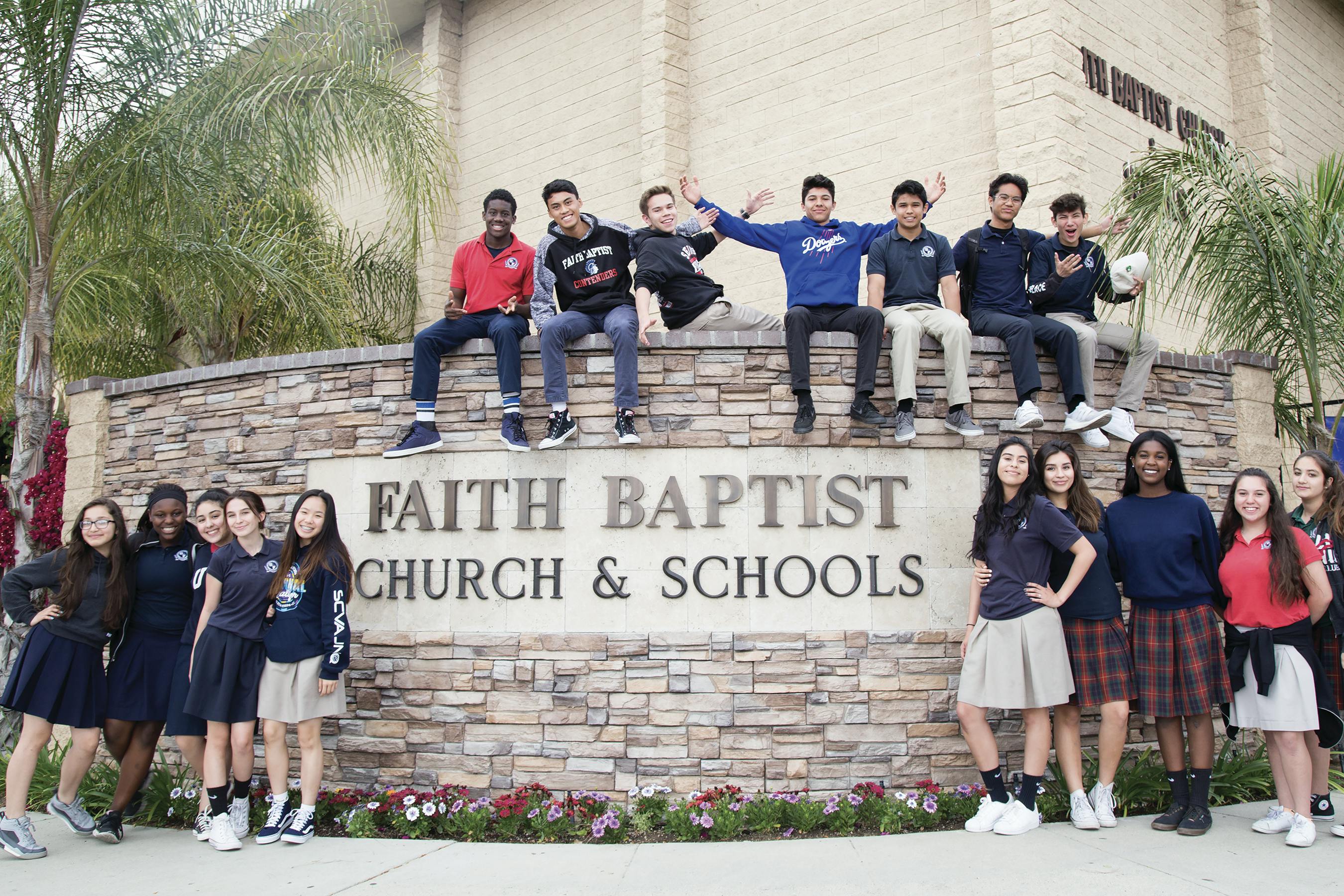 Faith Baptist School Four Year Kindergarten Preschool in Los