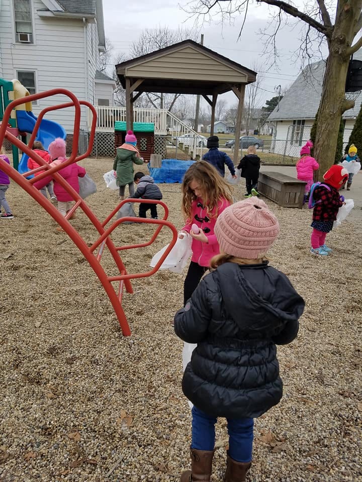 Children on a playground