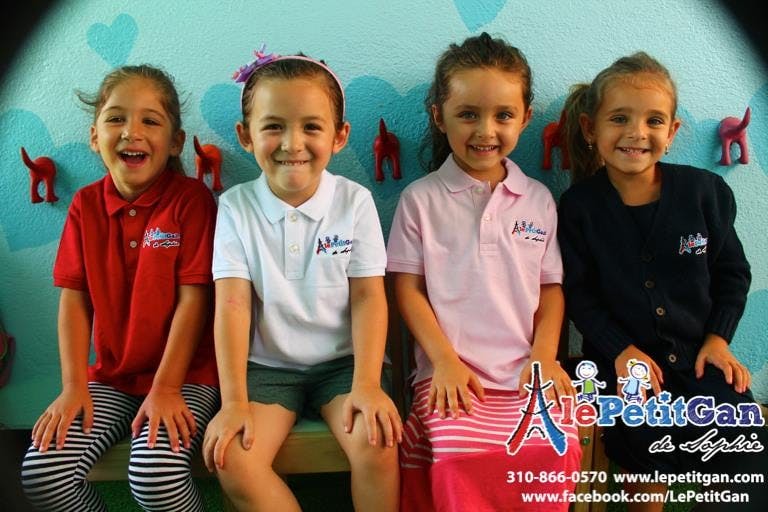 Four children sitting together