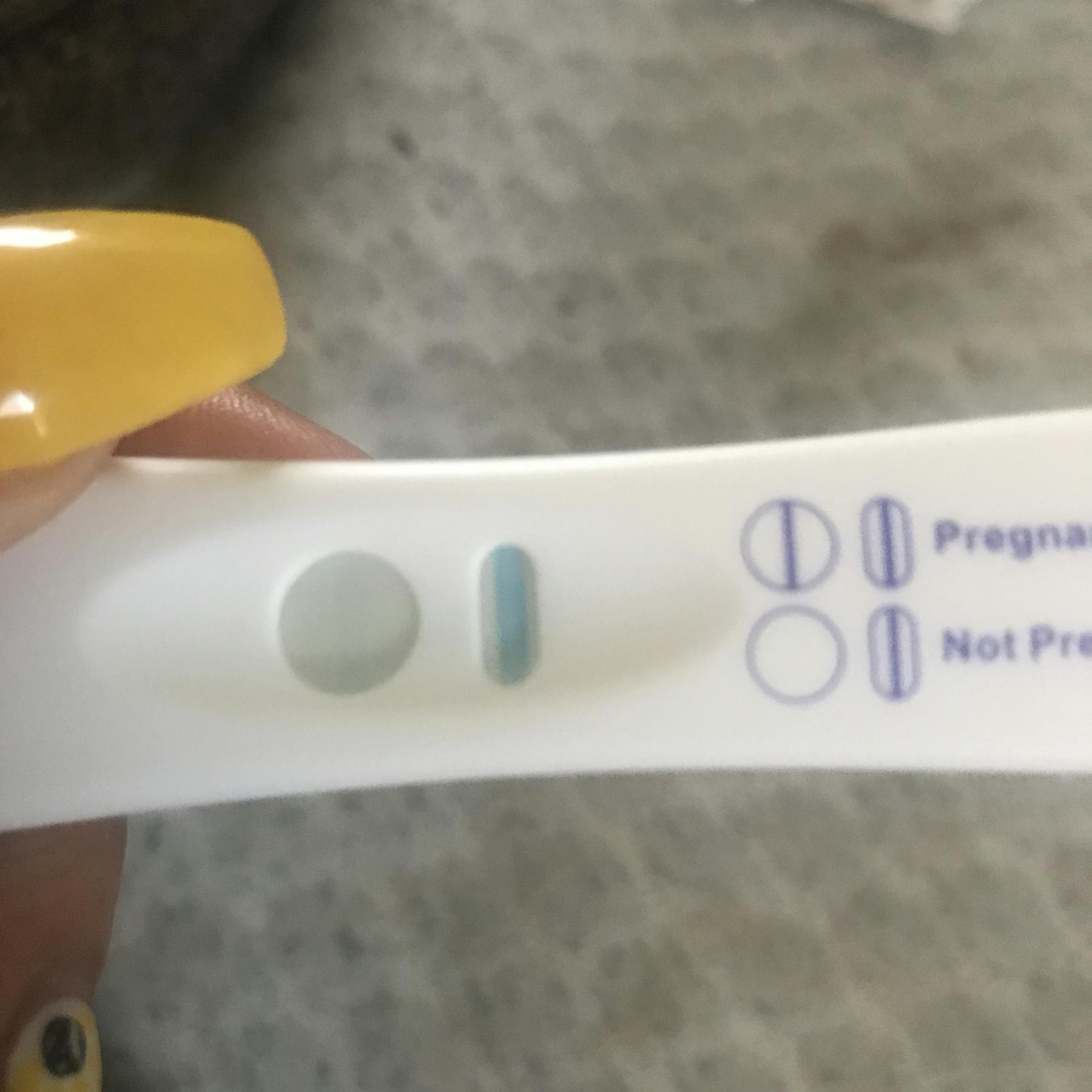 Took a pregnancy test faint positive now every test is ...