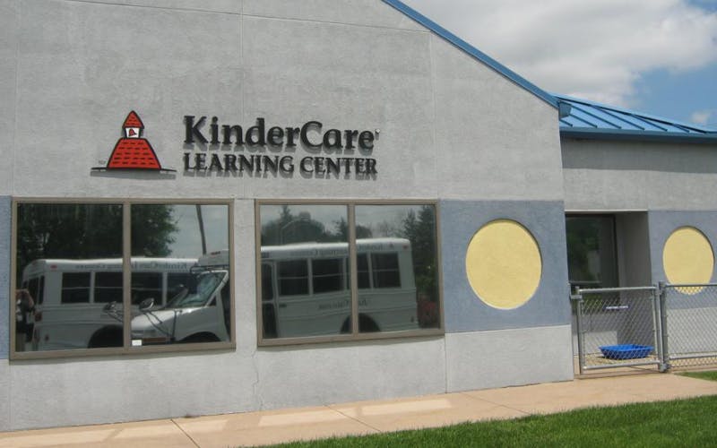 KinderCare Learning Center sign on building exterior