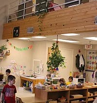 Children in a classroom