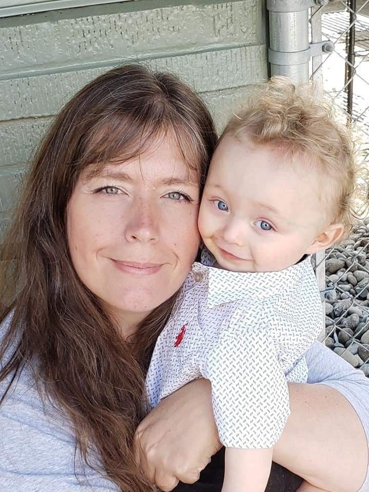 Person holding a child