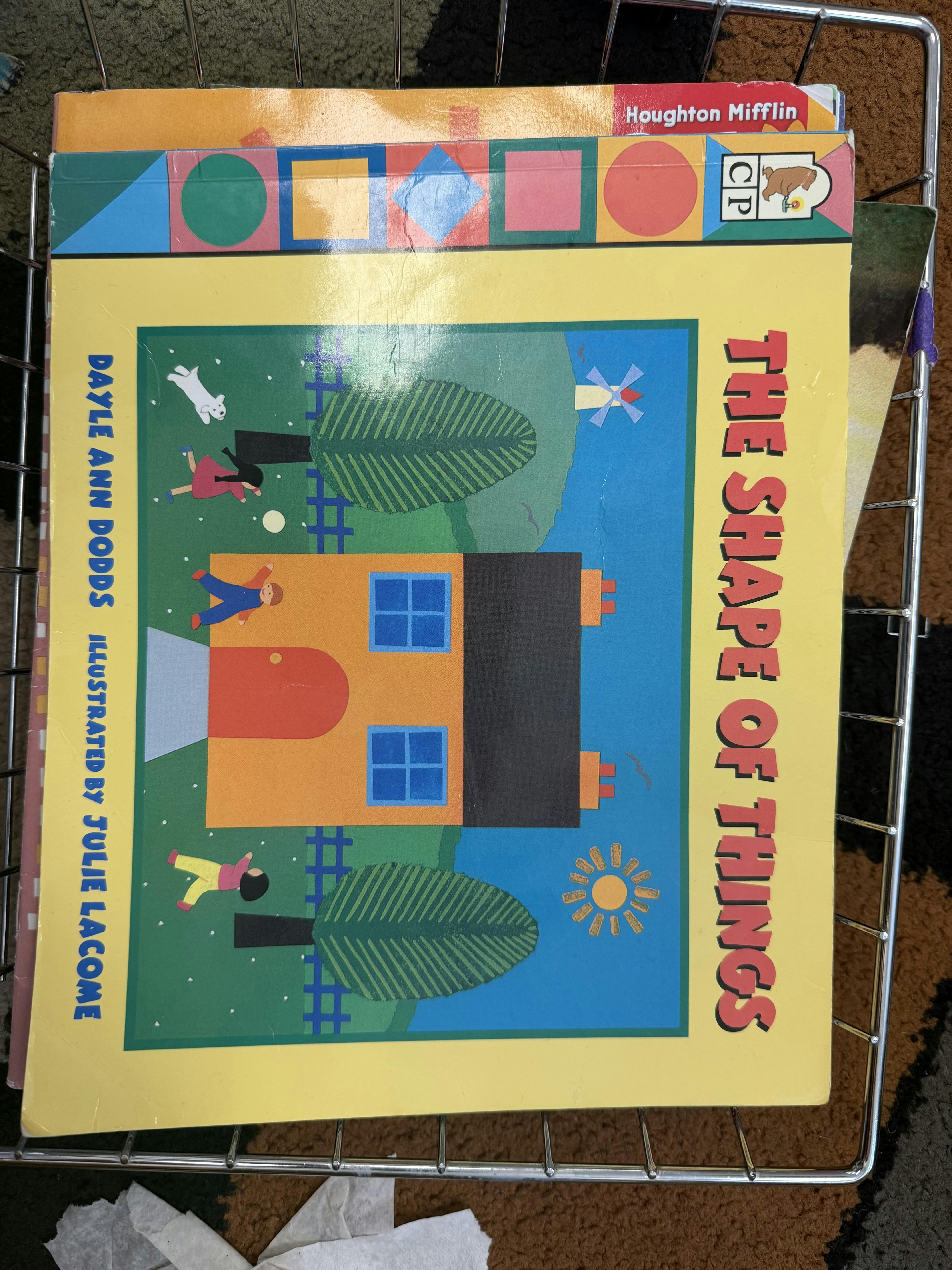 Cover of the children's book The Shape of Things