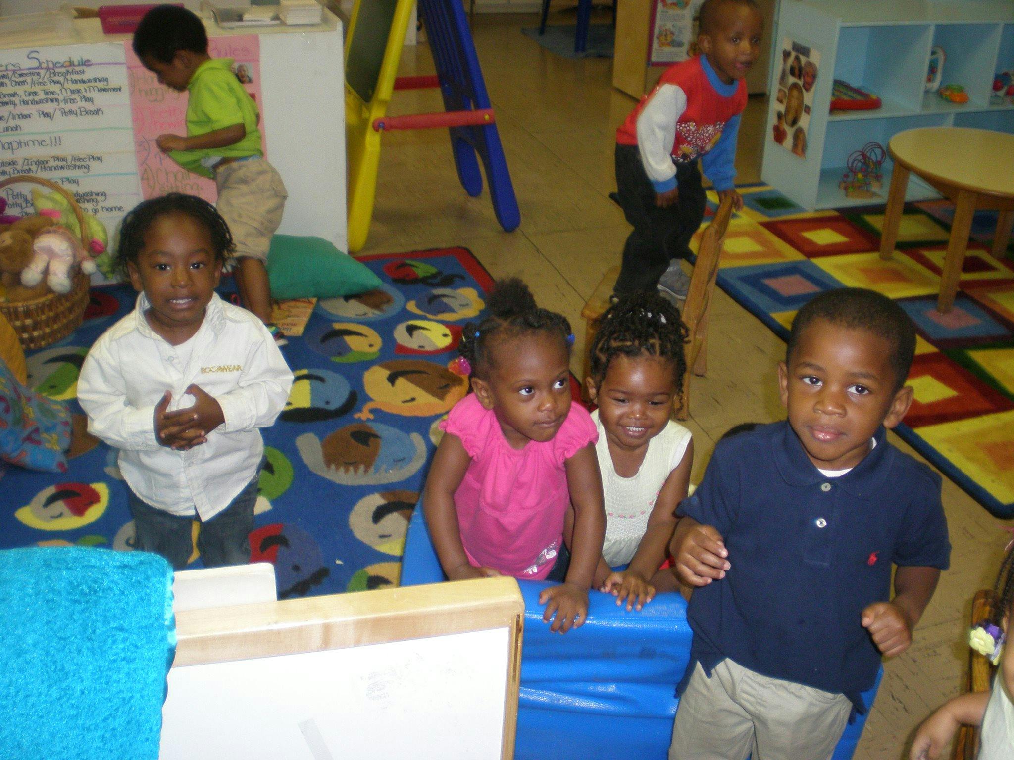 Children in a classroom