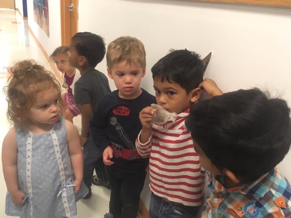 Group of children standing together
