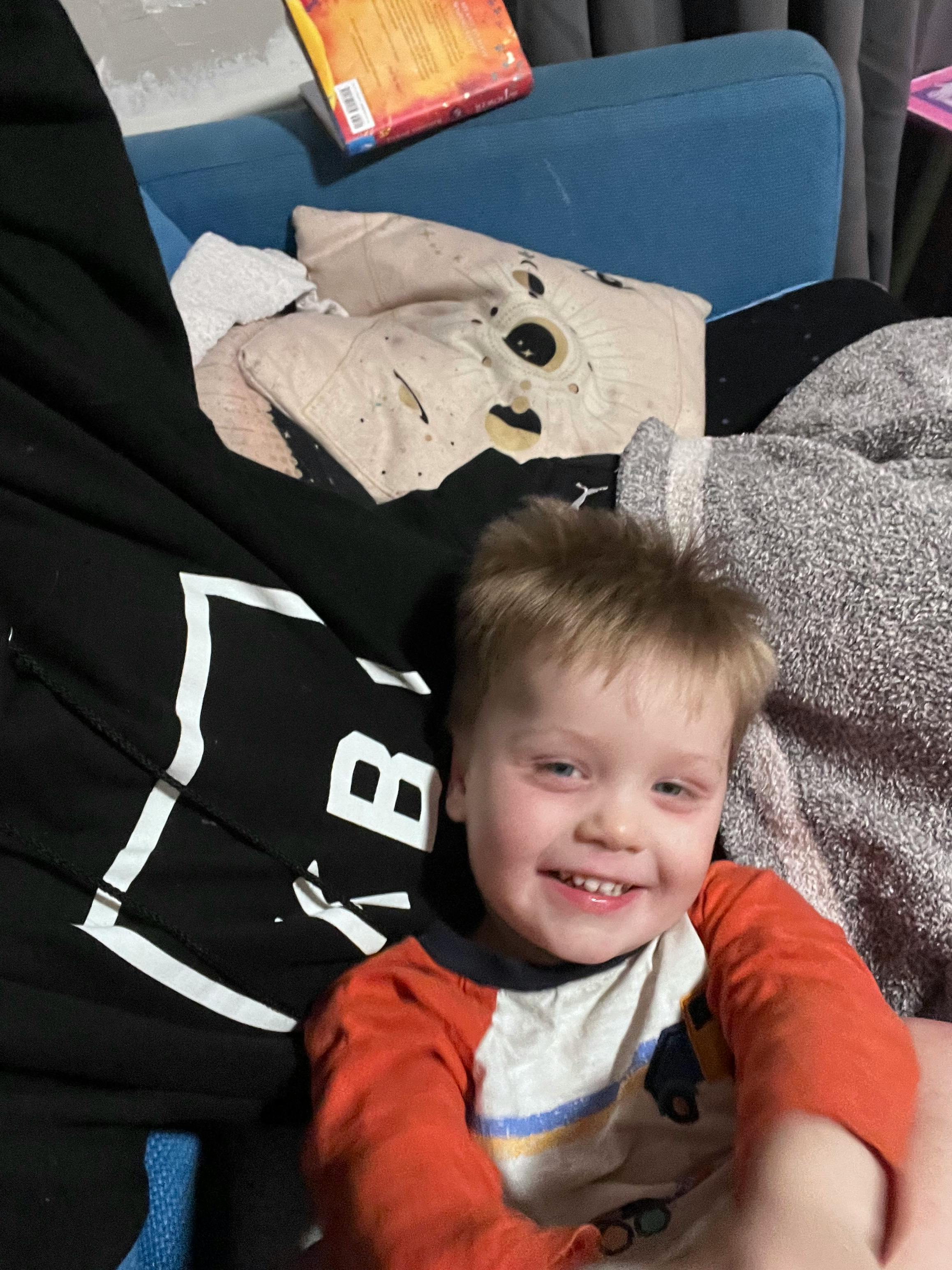 Child smiling