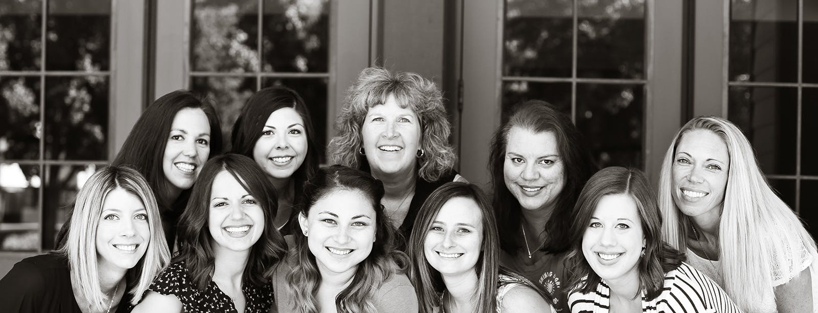 Group of people posing for a photo
