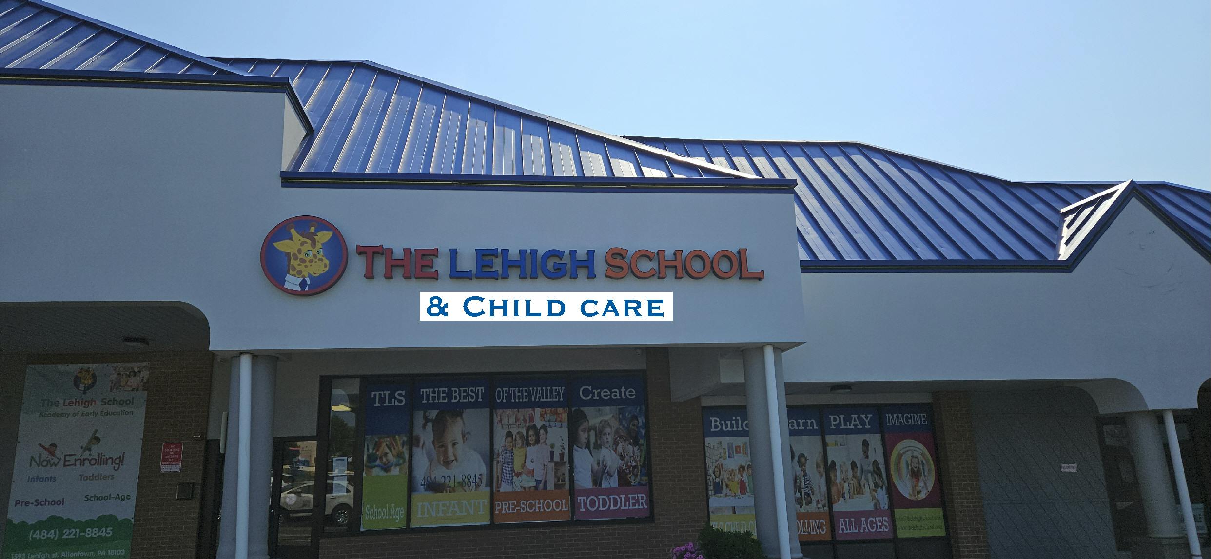 The Lehigh School & Child Care building exterior