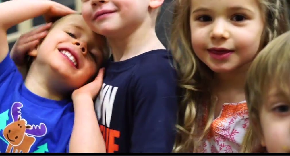 Group of children together