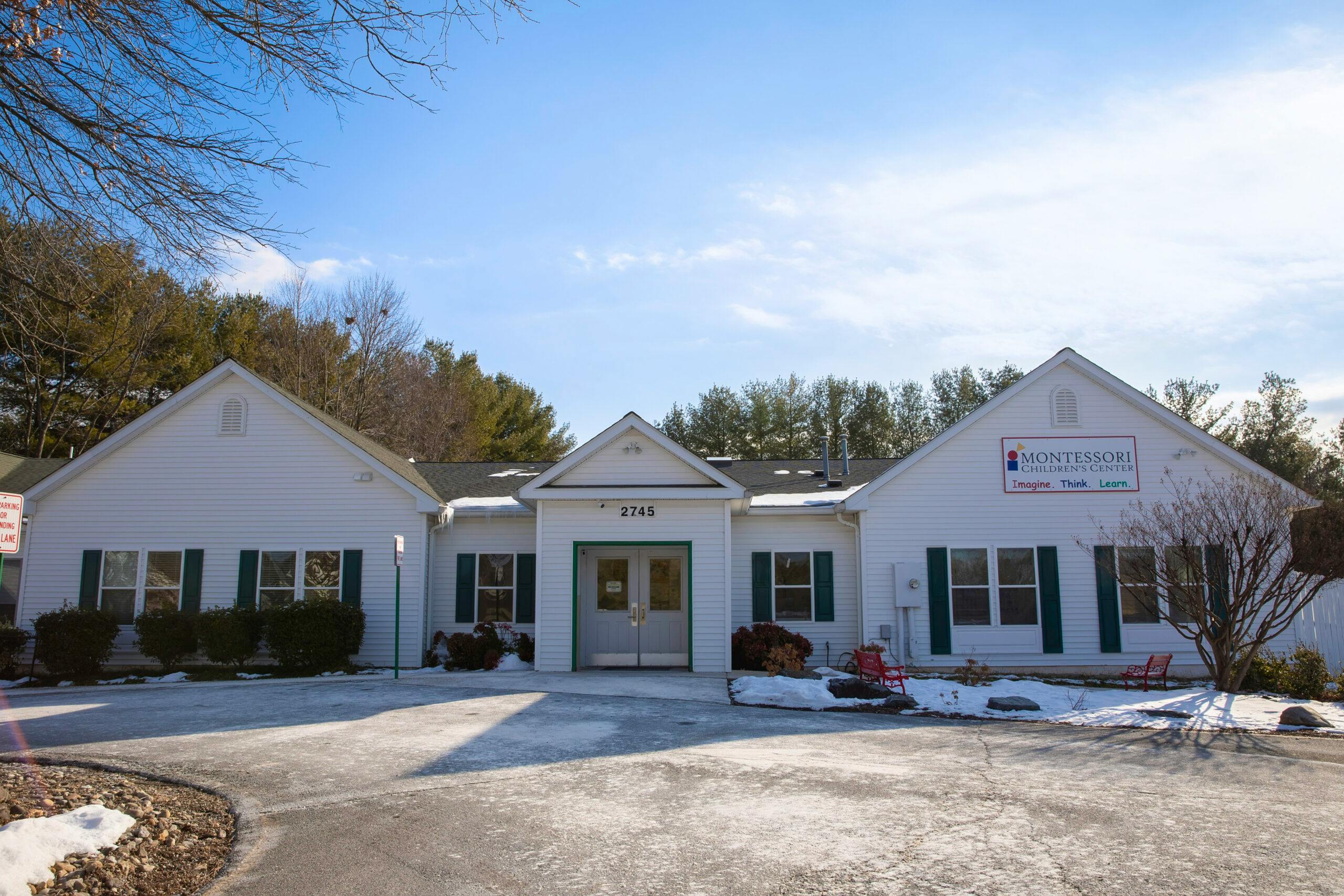 Exterior of the Montessori Children Center building