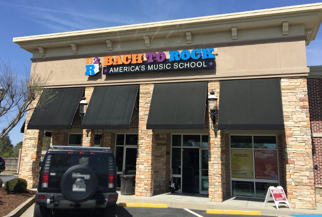 Bach to Rock America's Music School building exterior