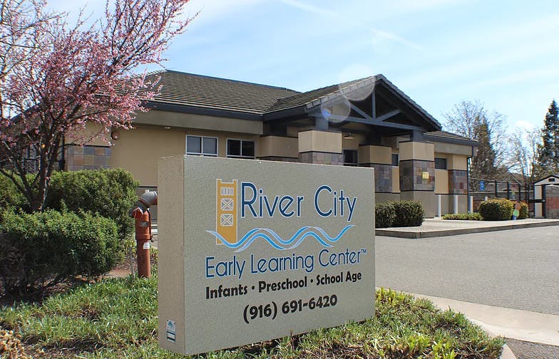 River City Early Learning Center sign in front of a building